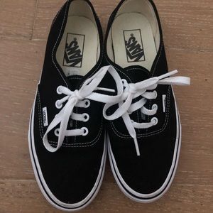 Vans authentic black